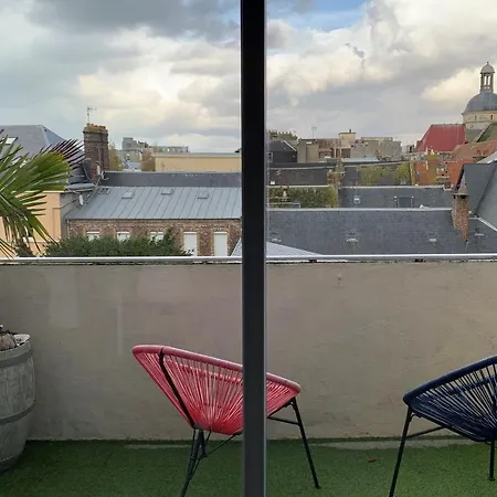 Duplex Entre Plage, Chateau Et Centre Ville アパート *